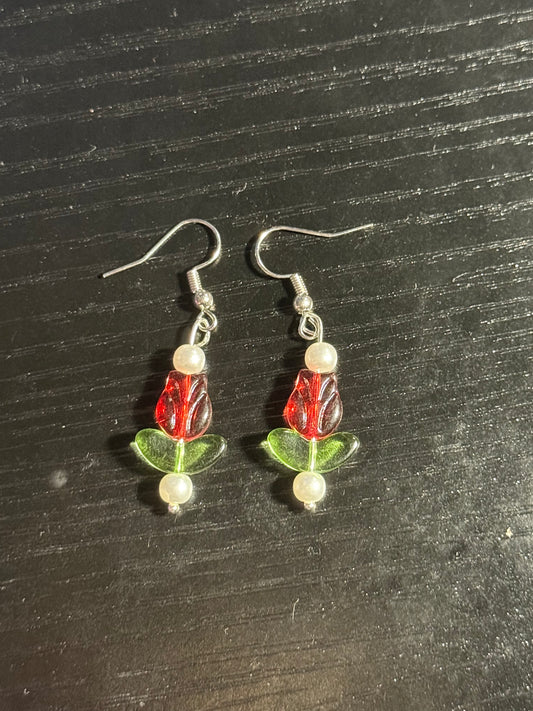 Tulip Twist Bracelet and Earrings Set